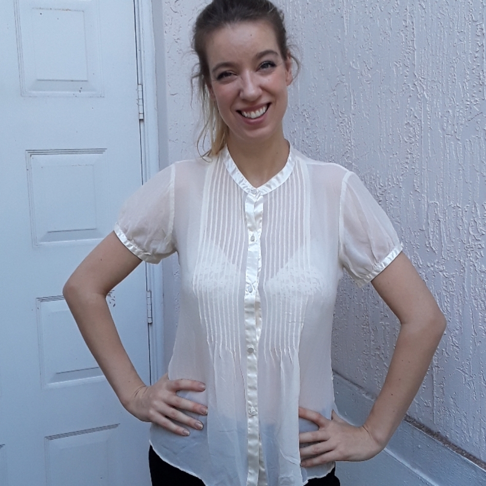 CITY UNLTD. silk blouse